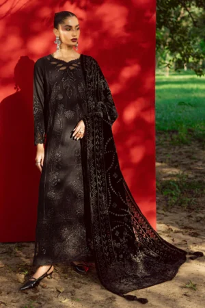 My Fashion Road Nureh Exclusive Leather Peach Unstitched Collection 2025 || NE-191