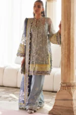 My Fashion Road Zaha Gossamer Unstitched Collection 2025 || NILOFAR-E-SHAAM (ZC25-04)