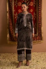 My Fashion Road Nureh Ballerina Winter Unstitched Collection 2025 || NU2-192