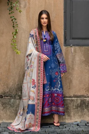 My Fashion Road Mushq Broadway Winter Unstitched Collection 2025 || Sunset Promise