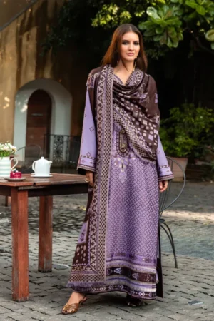 My Fashion Road Mushq Broadway Winter Unstitched Collection 2025 || Villa Bramasole