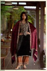 My Fashion Road Aiqa The Dance Of Love Designer Velvet Partywear Suit | A – 2302