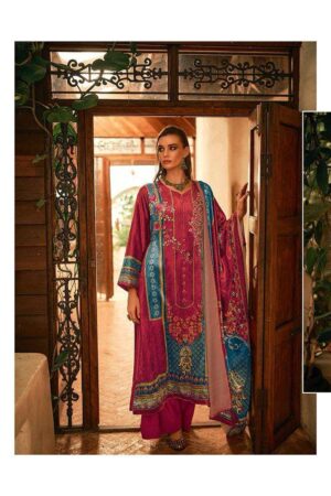 My Fashion Road Aiqa The New Vintage Digital Style Winter Wear Branded Velvet Suit | 8103