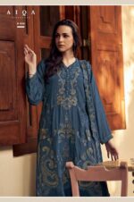My Fashion Road Aiqa Wes Pure Bemberg Muslin Silk Latest Suit | A – 1550