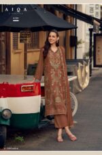 My Fashion Road Aiqa Wes Pure Bemberg Muslin Silk Latest Suit | A – 1551