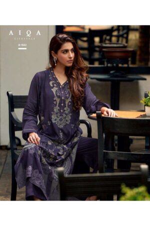 My Fashion Road Aiqa Wes Pure Bemberg Muslin Silk Latest Suit | A – 1552