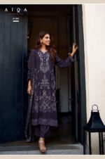 My Fashion Road Aiqa Wes Pure Bemberg Muslin Silk Latest Suit | A – 1552