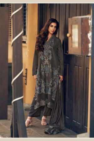 My Fashion Road Aiqa Wes Pure Bemberg Muslin Silk Latest Suit | A – 1554