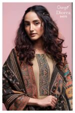 My Fashion Road Ganga Fashion Diorra Fancy Pashmina Jacquard Suit | S4375 – A