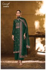 My Fashion Road Ganga Fashion Liraah Pure Russian Silk Ladies Suit | S4088 – B