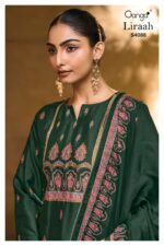 My Fashion Road Ganga Fashion Liraah Pure Russian Silk Ladies Suit | S4088 – B
