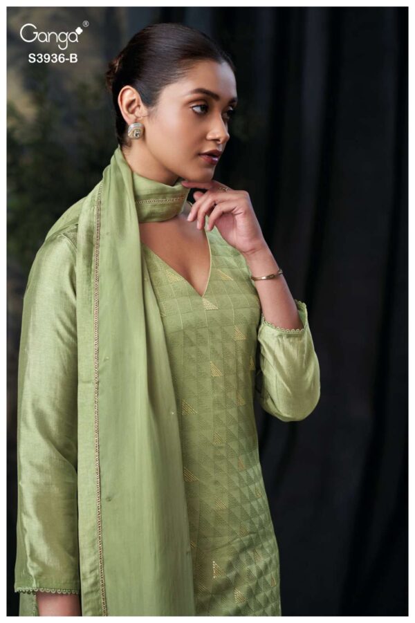 My Fashion Road Ganga Fashion Mariva Pure Bemberg Silk | S3936 – B
