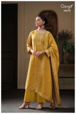 My Fashion Road Ganga Fashion Pryssa Pure Bemberg Silk Latest Suit | S4079 – A
