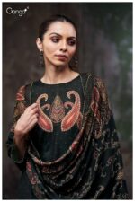 My Fashion Road Ganga Fashion Richa Premium Designs Pashmina Suit  | S3734 – A