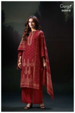 My Fashion Road Ganga Fashion Shraya Pure Pashmina Winter Wear Suit | S4295 – B