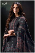 My Fashion Road Ganga Fashion Shraya Pure Pashmina Winter Wear Suit | S4295 – A