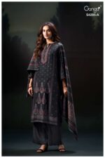 My Fashion Road Ganga Fashion Shraya Pure Pashmina Winter Wear Suit | S4295 – A