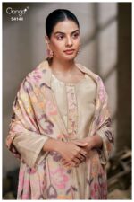 My Fashion Road Ganga Fashion Shriya Pure Bemberg Silk Suit | S4144