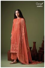 My Fashion Road Ganga Fashion Zelia Fancy Pure Pashmina Winter Dress | S3999 – B