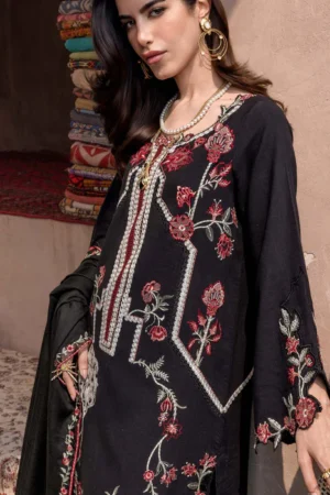 My Fashion Road Crimson Saira Shakira Winter Unstitched Collection 2025 || CYRA 6-A