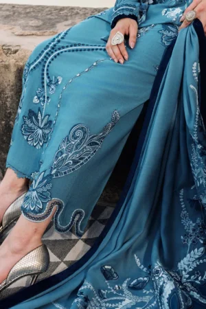 My Fashion Road Crimson Saira Shakira Winter Unstitched Collection 2025 || FRIYA 2-B