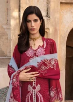 My Fashion Road Crimson Saira Shakira Winter Unstitched Collection 2025 || GULNAAR 4-A