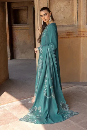 My Fashion Road Crimson Saira Shakira Winter Unstitched Collection 2025 || AFSANEH 5-A