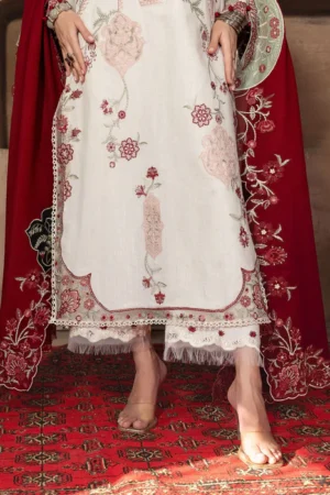 My Fashion Road Crimson Saira Shakira Winter Unstitched Collection 2025 || CYRA 6-B