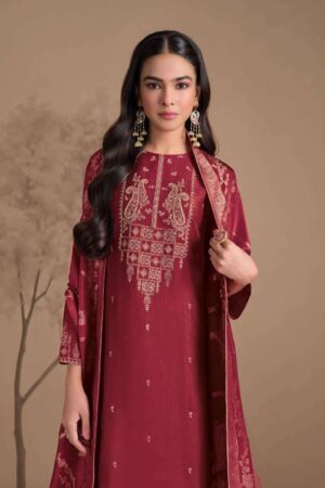 My Fashion Road Omtex Amira Fancy Silk Designer Ladies Suit | 9041 – C