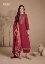 My Fashion Road Omtex Amira Fancy Silk Designer Ladies Suit | 9041 – C