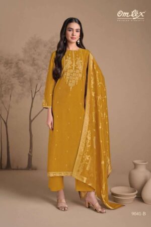 My Fashion Road Omtex Amira Fancy Silk Designer Ladies Suit | 9041- B