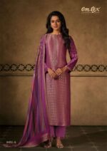 My Fashion Road Omtex Baarish Designer Jacquard Partywear Suit | 8451 – A