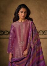 My Fashion Road Omtex Baarish Designer Jacquard Partywear Suit | 8451 – A
