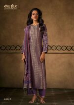 My Fashion Road Omtex Baarish Designer Jacquard Partywear Suit | 8451 – B