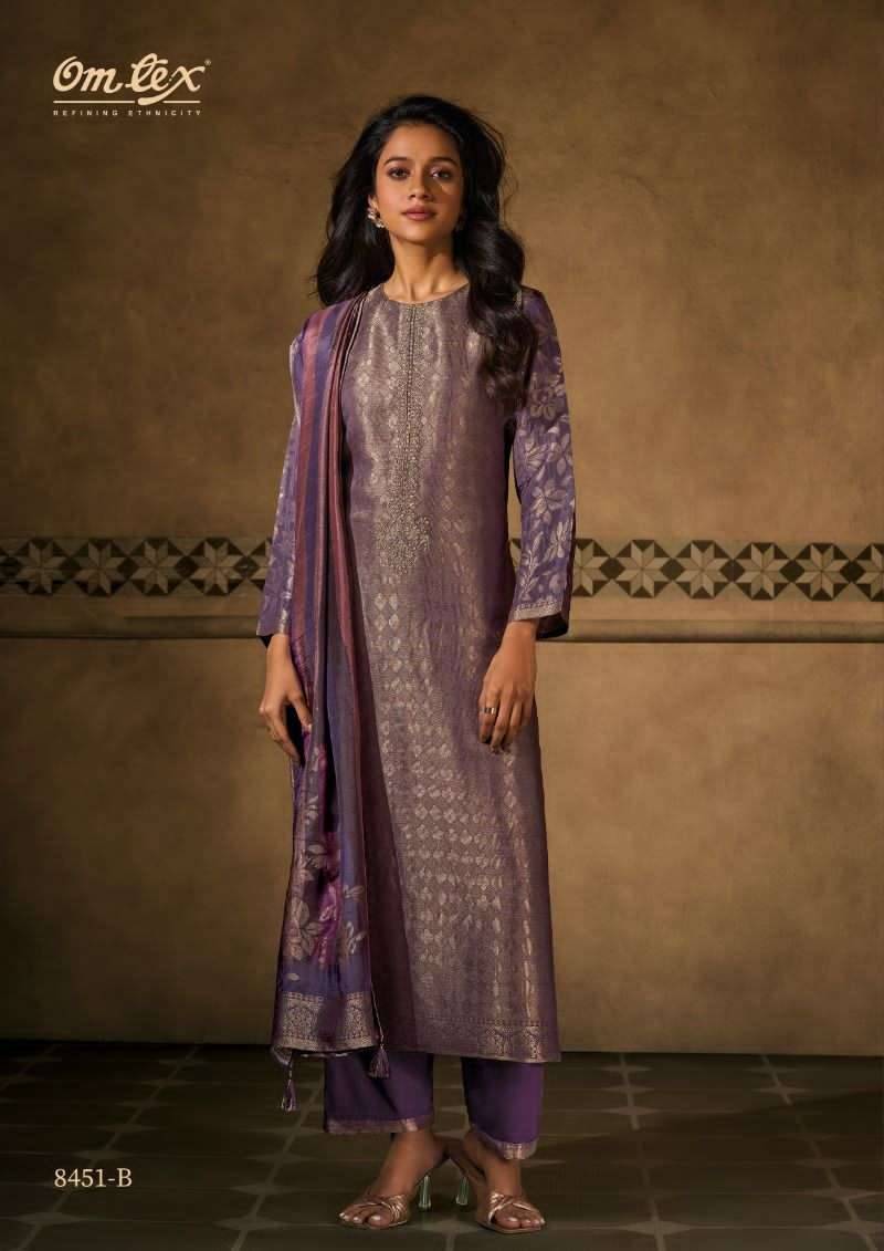 My Fashion Road Omtex Baarish Designer Jacquard Partywear Suit | 8451 – B My Fashion Road Omtex Baarish Designer Jacquard Partywear Suit | 8451 – B