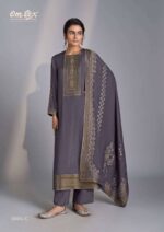 My Fashion Road Omtex Killaura Pure Pashmina Jacquard Suit | 10051- C