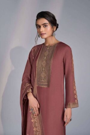 My Fashion Road Omtex Killaura Pure Pashmina Jacquard Suit | 10051 – B