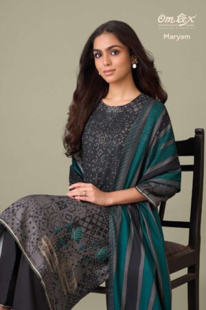 My Fashion Road Omtex Maryam Winter Collection Fancy Ladies Suit | 8621 – C