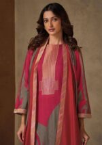 My Fashion Road Omtex Nazrana Digital Printed Pashmina Jacquard Suit | 8431 – A