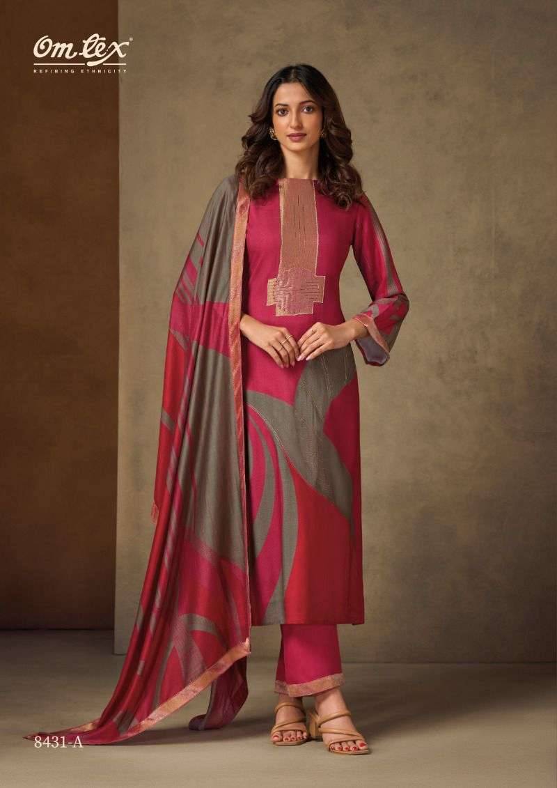 My Fashion Road Omtex Nazrana Digital Printed Pashmina Jacquard Suit | 8431 – A My Fashion Road Omtex Nazrana Digital Printed Pashmina Jacquard Suit | 8431 – A