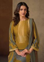 My Fashion Road Omtex Nazrana Digital Printed Pashmina Jacquard Suit | 8431 – B