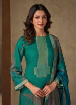 My Fashion Road Omtex Nazrana Digital Printed Pashmina Jacquard Suit | 8431 – C