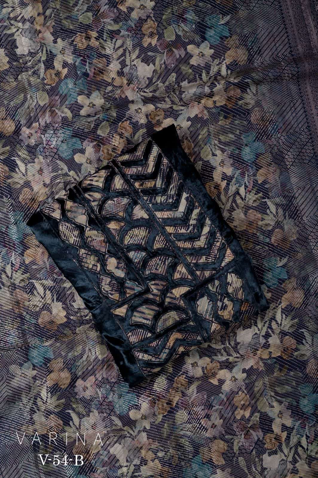 My Fashion Road Omtex Varina V 54 Exclusive Pure Velvet Suit | V54B My Fashion Road Omtex Varina V 54 Exclusive Pure Velvet Suit | V54B