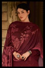 My Fashion Road Varsha A Winter Serenade Designer Embroidery Work Pashmina Suit | AWS – 01
