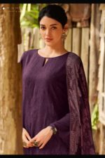 My Fashion Road Varsha A Winter Serenade Designer Embroidery Work Pashmina Suit | AWS – 02