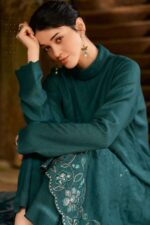 My Fashion Road Varsha A Winter Serenade Designer Embroidery Work Pashmina Suit | AWS – 05