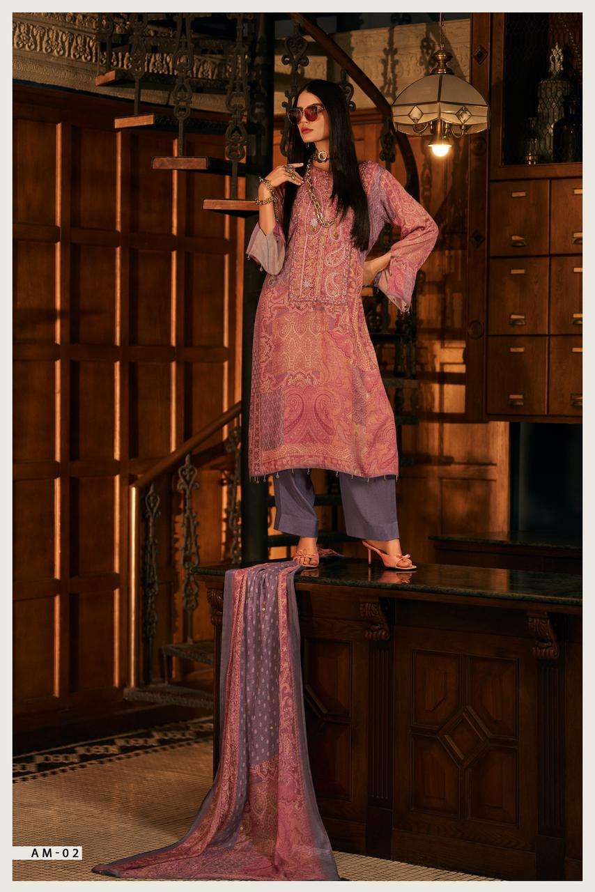 My Fashion Road Varsha Azmera Exclusive Designer Ladies Suit | AM – 02 My Fashion Road Varsha Azmera Exclusive Designer Ladies Suit | AM – 02