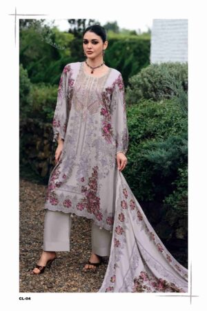 My Fashion Road Varsha Carolina Winter Wear Exclusive Pashmina Suit | CL – 04