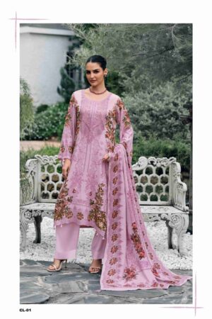 My Fashion Road Varsha Carolina Winter Wear Exclusive Pashmina Suit | CL – 01