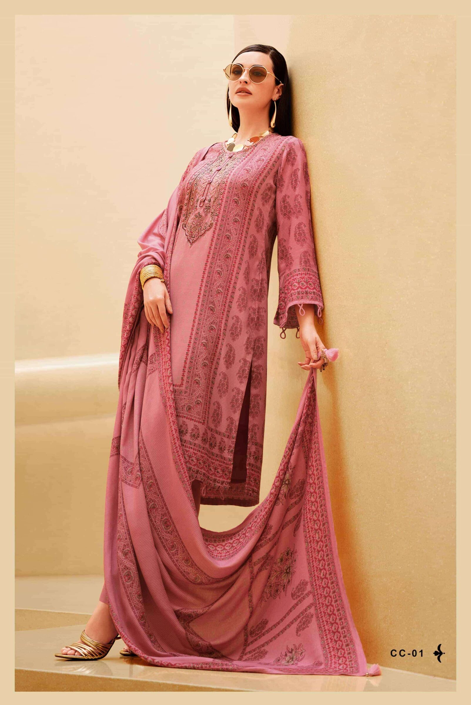 My Fashion Road Varsha Concord Latest Designs Pashmina Suit | CC – 01 My Fashion Road Varsha Concord Latest Designs Pashmina Suit | CC – 01